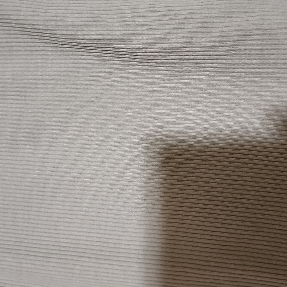 Lulus Iconic Charisma Beige Ribbed Balloon Sleeve Top - Picture 5 of 5
